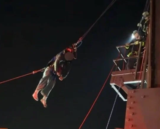 Firefighters had to use ten pieces of equipment to extract the injured 16 -old-boy from the bottom of a narrow, 50 ft maintenance shaft. The boys mother said he suffered brain injuries and will have to learn to walk again.