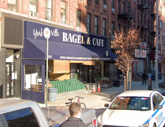 Yorkville Bagel and Cafe in 2017, the year it opened. It has now abruptly shuttered.