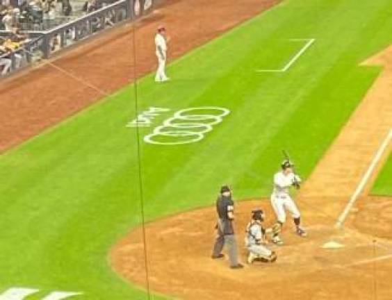 Aaron Judge at bat. Photo: Jon Friedman
