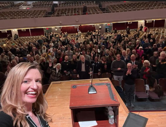 Virginia Maloney Draws Political Power Elite to Swearing In Ceremony at Hunter College