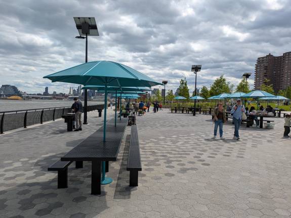 Picnic area and, elsewhere along the shoreline, fishing!