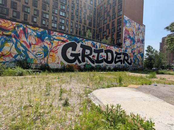 Southern part of the 22 Suffolk lot looking towards Grand St. which will now be the alternative site for the city to build affordable senior housing.