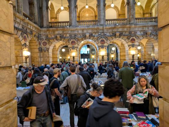 They can’t take books away from me: Department of Records Book Sale, Nov. 7, 2025.