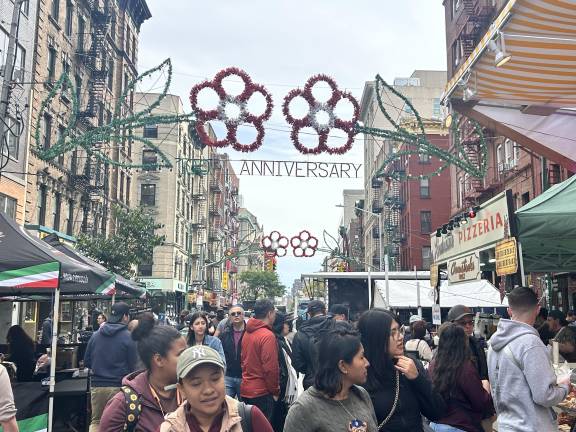 Visitors turned out for the 100th anniversary of The Feast of San Gennaro in Little Italy on Sept. 25.