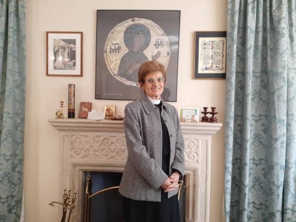 <b>After nearly a 40 year career in the Episcopal ministry, the Rev. Brenda Husson, the rector of 200-year-old St. James Church on the UES will soon be retiring once a replacement is found. </b>Photo: Karen Camela Watson