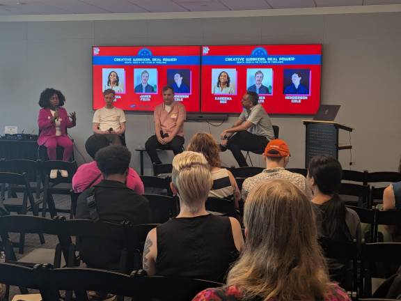 Freelancers Union “Freelance Isn’t Free” event panel.