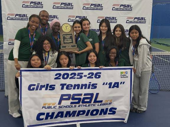 HSES Eagles: Girls Tennis 1A PSAL Champions!