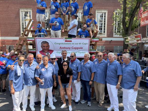 East Harlem Giglio Feast thrills Pleasant Avenue, Sunday Aug. 9.