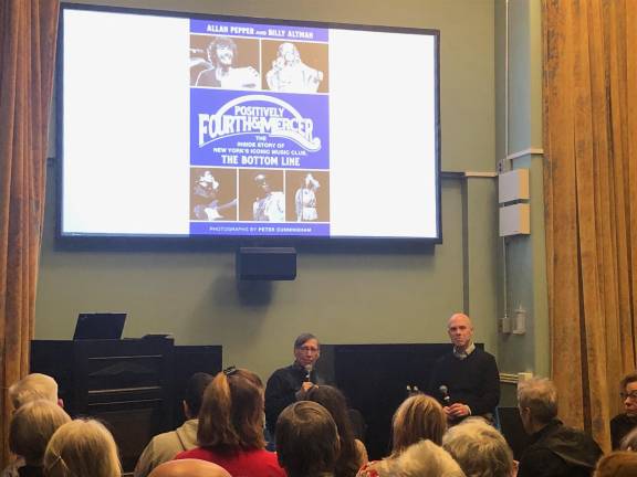 Straus Media celebrated the new book, <i>Positively Fourth and Mercer: The Inside Story of New York’s Iconic Music Club, The Bottom Line, </i>at the Jefferson Market Library in Greenwich Village.