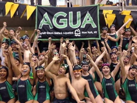 Asphalt Green Swimmers at Maryland tournament Sports