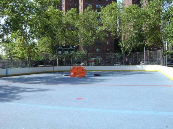 The roller rink in Stanley Isaacs Park is to receive $420,000 in new lighting as just one of the projects to be funded in Julie Menin’s district. <b>Photo: NYC Parks.</b>