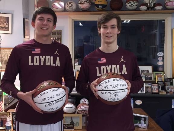 Duo leads loyola hoops Sports