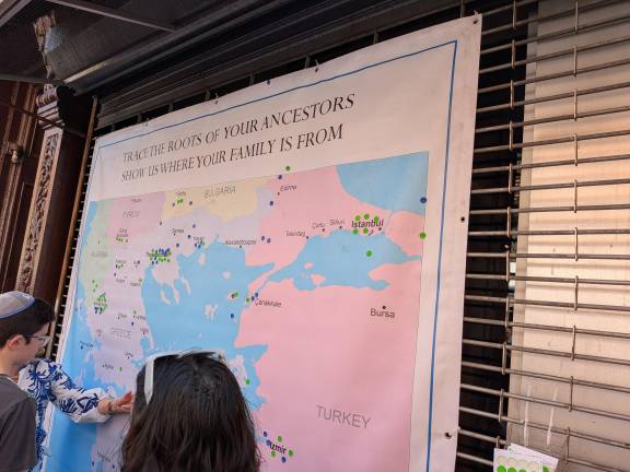 Annuel Greek Jewish Festival organized by Kehila Kedosha Janina synagogue on Broome Street.