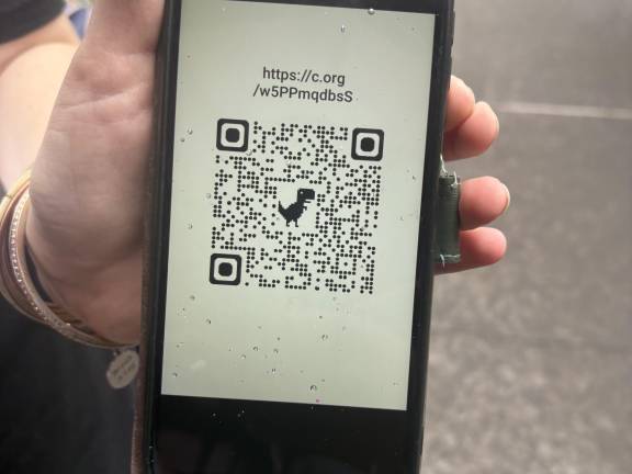 QR code to sign the petition and read more information about what’s going on with the after school program. Some students are protesting the switch by the Department of Ed. to a new after school provider.