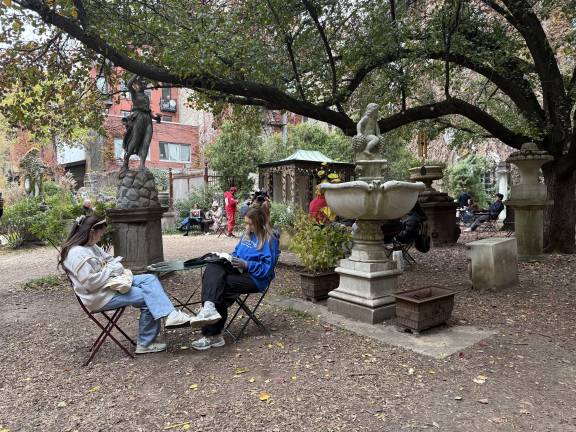 Locals have long enjoyed relaxing in the Elizabeth Street Garden and until recently thought they had achieved a last-minute reprieve to halt development plans.