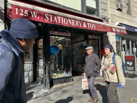 Stationery &amp; Toy Store at 125 W. 72nd St.