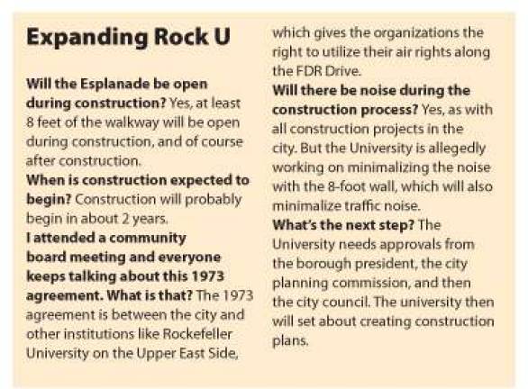 Rockefeller University Expansion Worries Residents