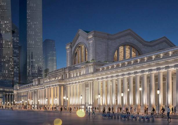 One possible version of a new Penn Station