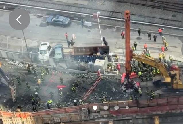 A 52-year-old construction worker was killed when he plunged 60 feet from a foundation wall into a pit at the multi-billion-dollar Gateway Tunnel project in Hudson Yards on Oct. 23.