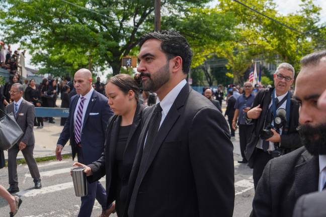 New York City Mayor Zohran Mamdani in Queens on July 31.