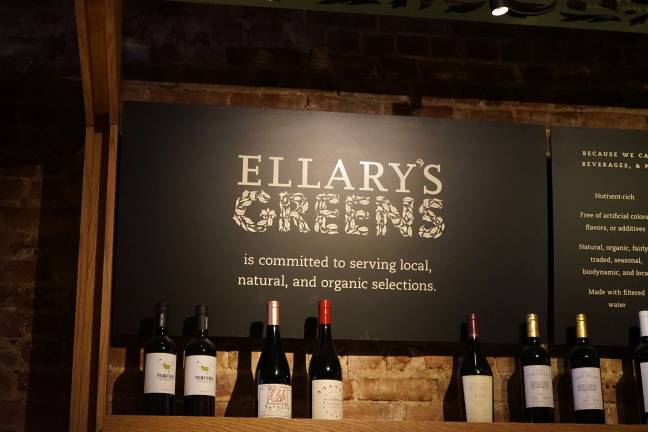 Hill’s grandmother lives on in the name of this West Village eatery where everything is organic, including the wine.