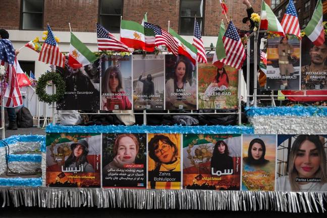 Persian Day Parade on Madison Avenue, April 19 showcases victims of oppression.