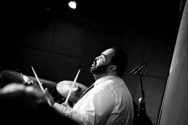 George Coleman Jr. playing at the Jazz Standard. Photo: Lena Adasheva