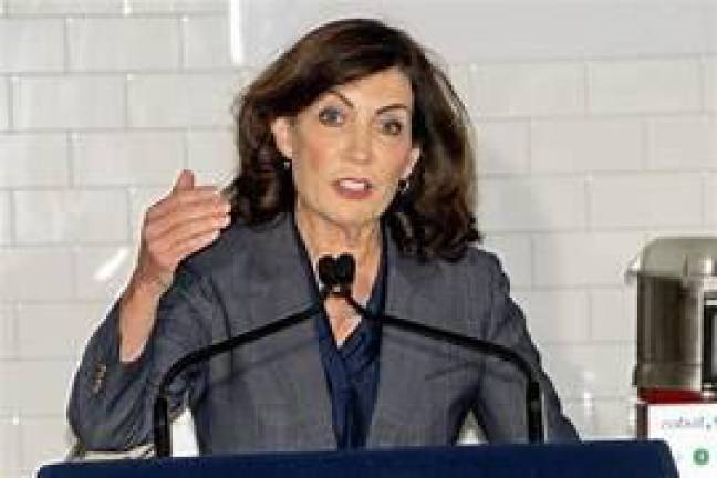 Governor Kathy Hochul doubled the number of people processing liquor license in April 2022, but delays at the agency only seemed to lengthen. Photo: Office of Governor Hochul