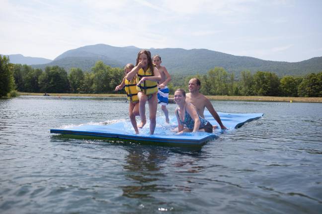 A summer getaway to Smugglers’ Notch includes countless events, activities, and access to pools, natural reservoirs, and waterparks.