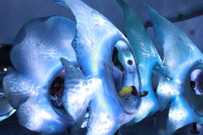 The SeaGlass Carousel at the Battery. Photo: Rui Miao