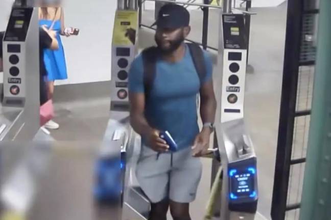 Otoniel McKenzie, seen in a CRIMESTOPPERS video, faces nine years in NYS prison after his conviction for a rape on the lower East Side and another sex attack in Greenwich Village both in July, 2021. Photo: NYPD Crimestoppers