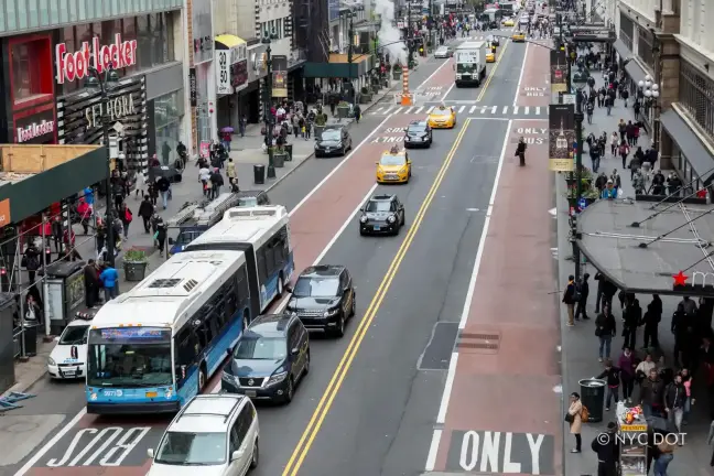 The Trump administration has forced DOT to pause its plans to convert 34th Street into a car-free busway by year end.