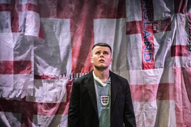 Alex Hill is a writer, actor, and producer from Egham, England. His award-winning debut play, “Why I Stuck a Flare Up My Arse for England,” now off Broadway in NYC, premiered at the Edinburgh Fringe in 2023.