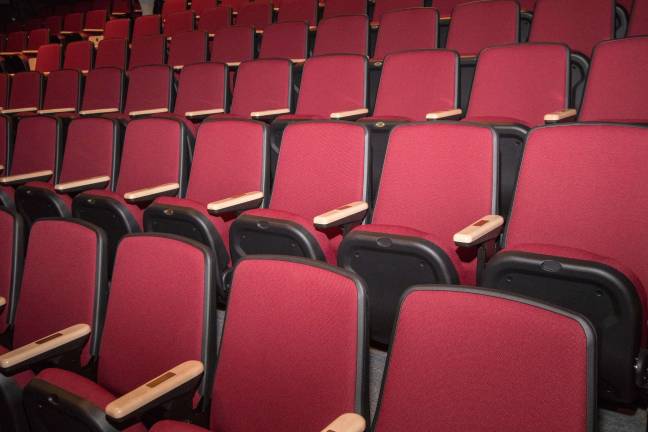 New seats at the York Theatre. Photo: Ben Strothman