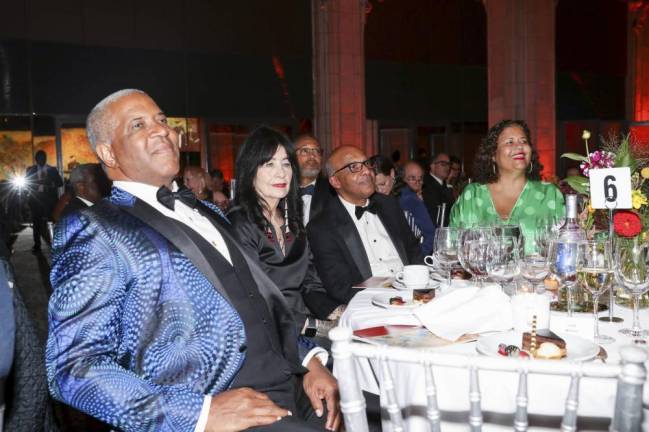 Robert Smith, Joy Harjo, Nolen Bivens, Dr. Elizabeth Alexander. Photo: Neil Rasmus, Courtesy of BFA.com