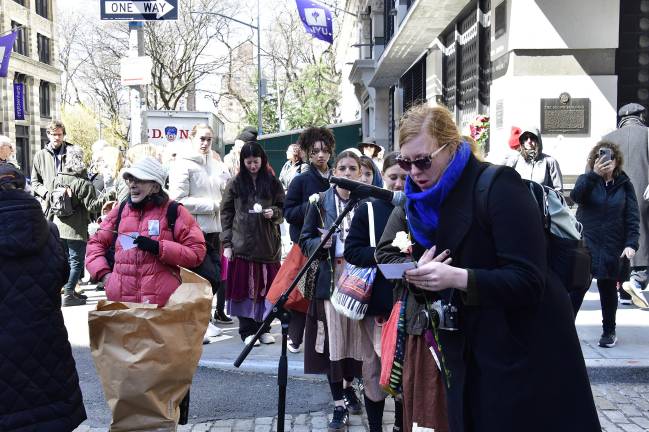 Roberta Reardon, NYS Labor Commissioner said one of the outcomes of the deadly fire in 1911 is that New York began enacting some of the toughest worker safety laws in the country.