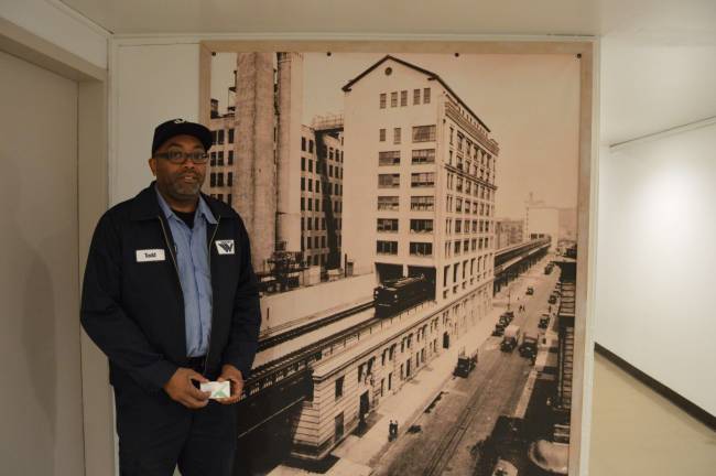 Todd Salley, Super of the Year, at Westbeth Artists&#x2019; Housing. Photo: Nicole Lockwood