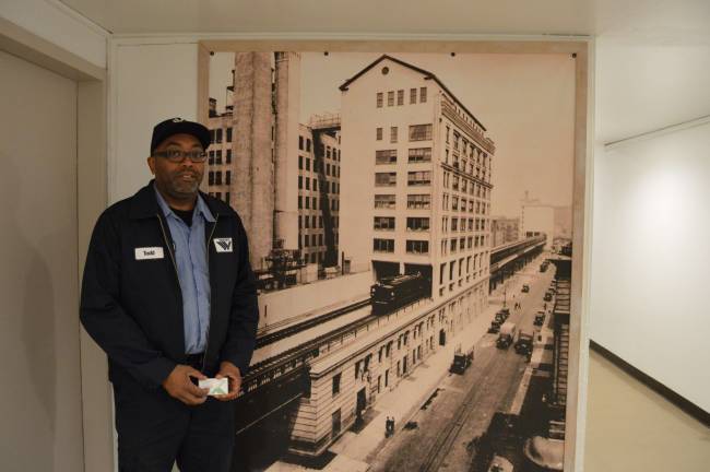 Todd Salley, Super of the Year, at Westbeth Artists’ Housing. Photo: Nicole Lockwood