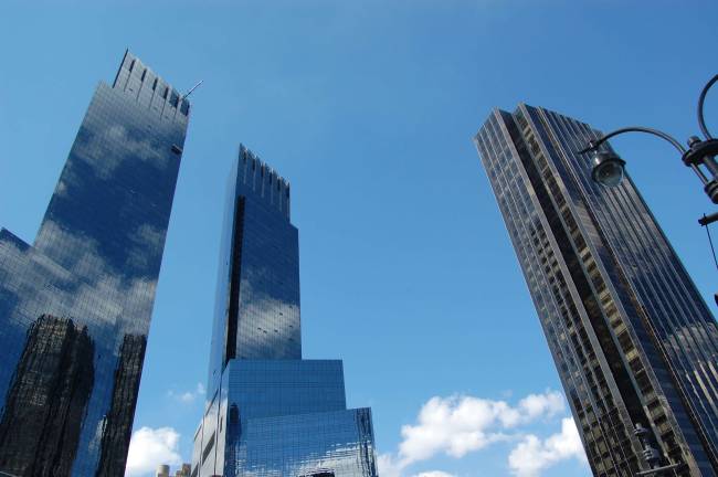 Developments like the Time Warner Center have attracted global buyers hit by a recent slowdown. Photo by Henning Klokkeråsen via flickr