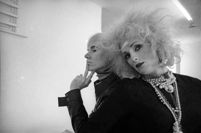 &quot;Andy Warhol and Candy Darling,&quot; New York, 1969. Photo by Cecil Beaton. &#xa9; The Cecil Beaton Studio Archive at Sotheby's