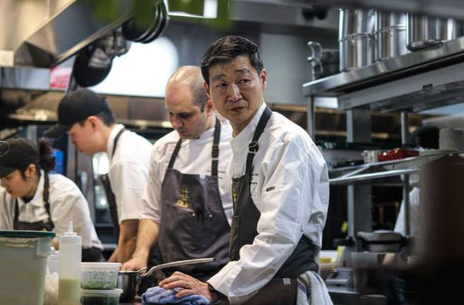 Chef Sungchul Shim is the hands-on owner at Gui Steakhouse in the Theater District. It’s his fifth restaurant in the city.