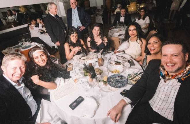 Longtime patrons turned up to celebrate 20 years of the Greek seafood restaurant Kellari.