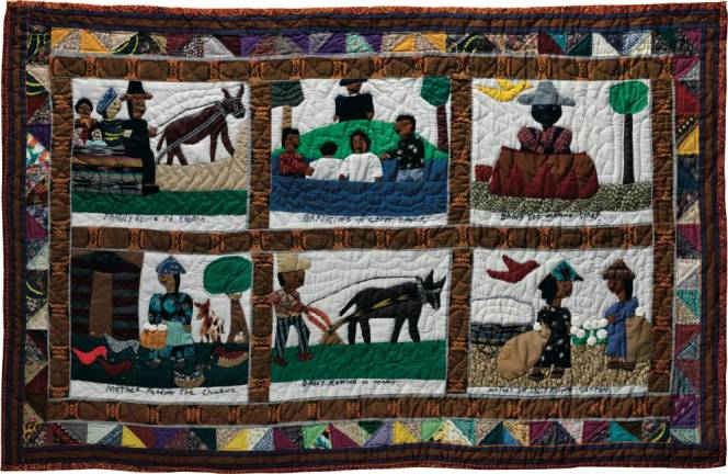 Exhibits of Quilt Tell Riveting Back Stories at Folk Museum