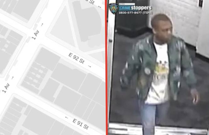 Donovan Murphy in the vicinity of First Avenue and East 92nd Street, September 2024.