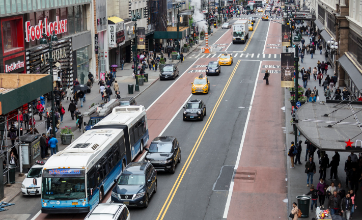 34th Street as it exists today, without a busway.