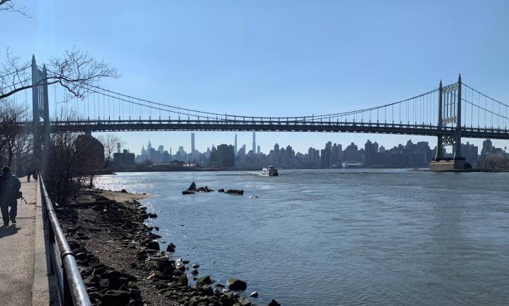The Robert F. Kennedy-Triborough Bridge on the UES is one of seven bridges and tunnels operated by the MTA that will install construction-zone cameras if the proms is approved by the MTA board.