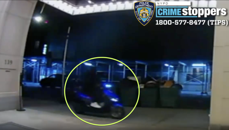 Wanted for multiple moped robberies in midtown in July 2025.