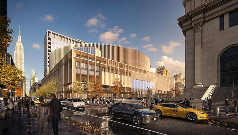 One of the proposals that was circulated was to rebuild Penn Station while keeping Madison Square Garden on top of the station, which is the nation’s busiest commuter hub,
