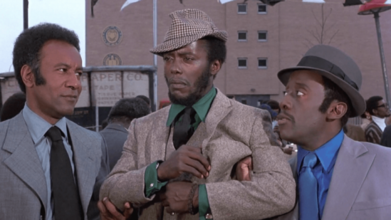 Cotton Comes To Harlem (1971): Raymond St. Jacques, Cleavon Little and Godfrey Cambridge in the genius Ossie Davis film, adapted from Chester Himes novel.