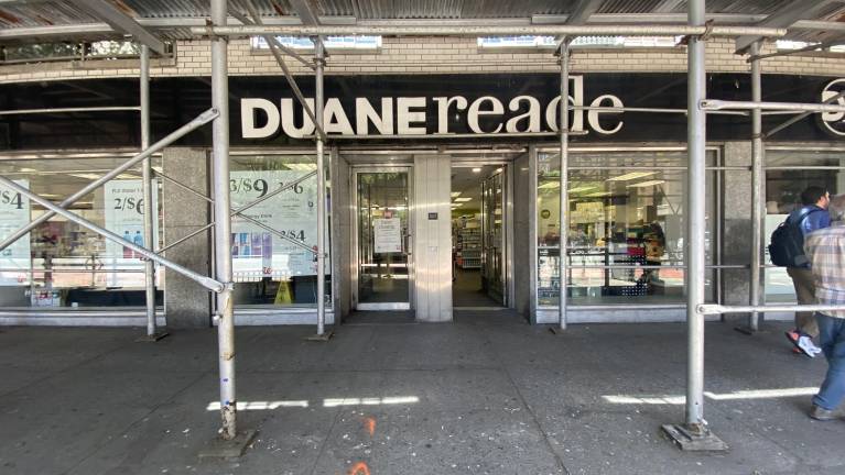 The Walgreen’s store was previously a Duane Reade store, but changed its named after Walgreens acquired Duane Reade in 2010.